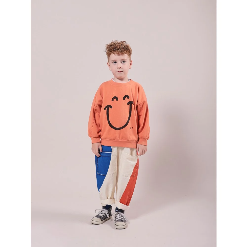 Big Smile Sweatshirt Melon - Image 4