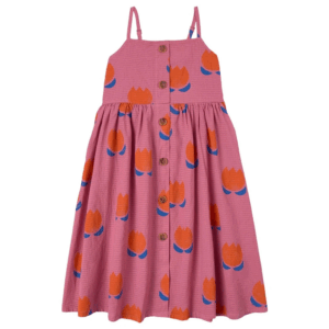 Chocolate Flowers Dress Dahlia